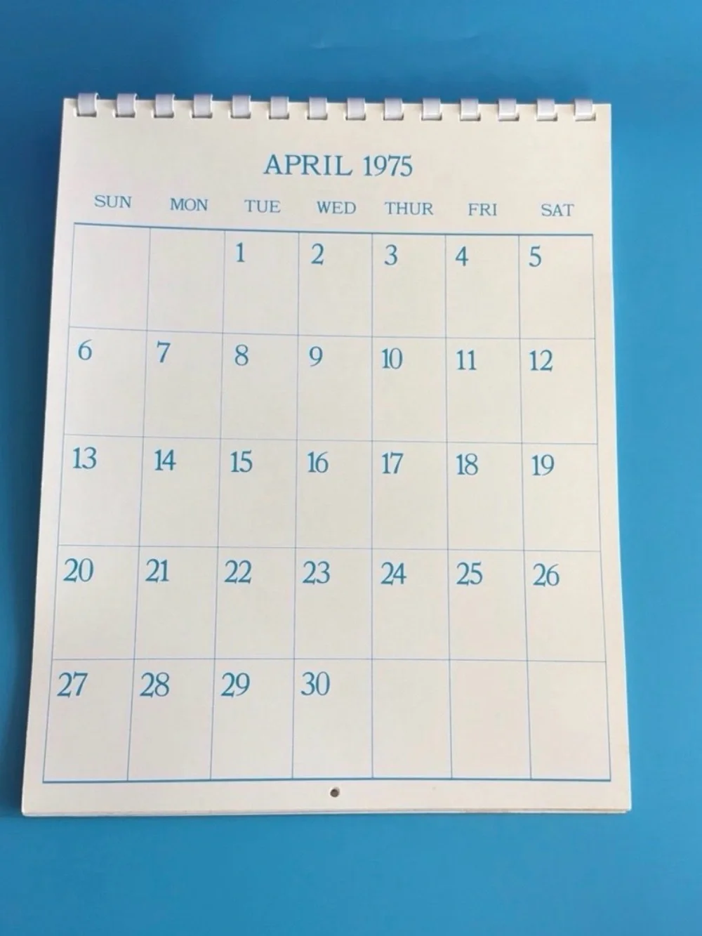 VTG 1975 Beatrix Potter Appointment Unused Calendar Published Frederick Warne